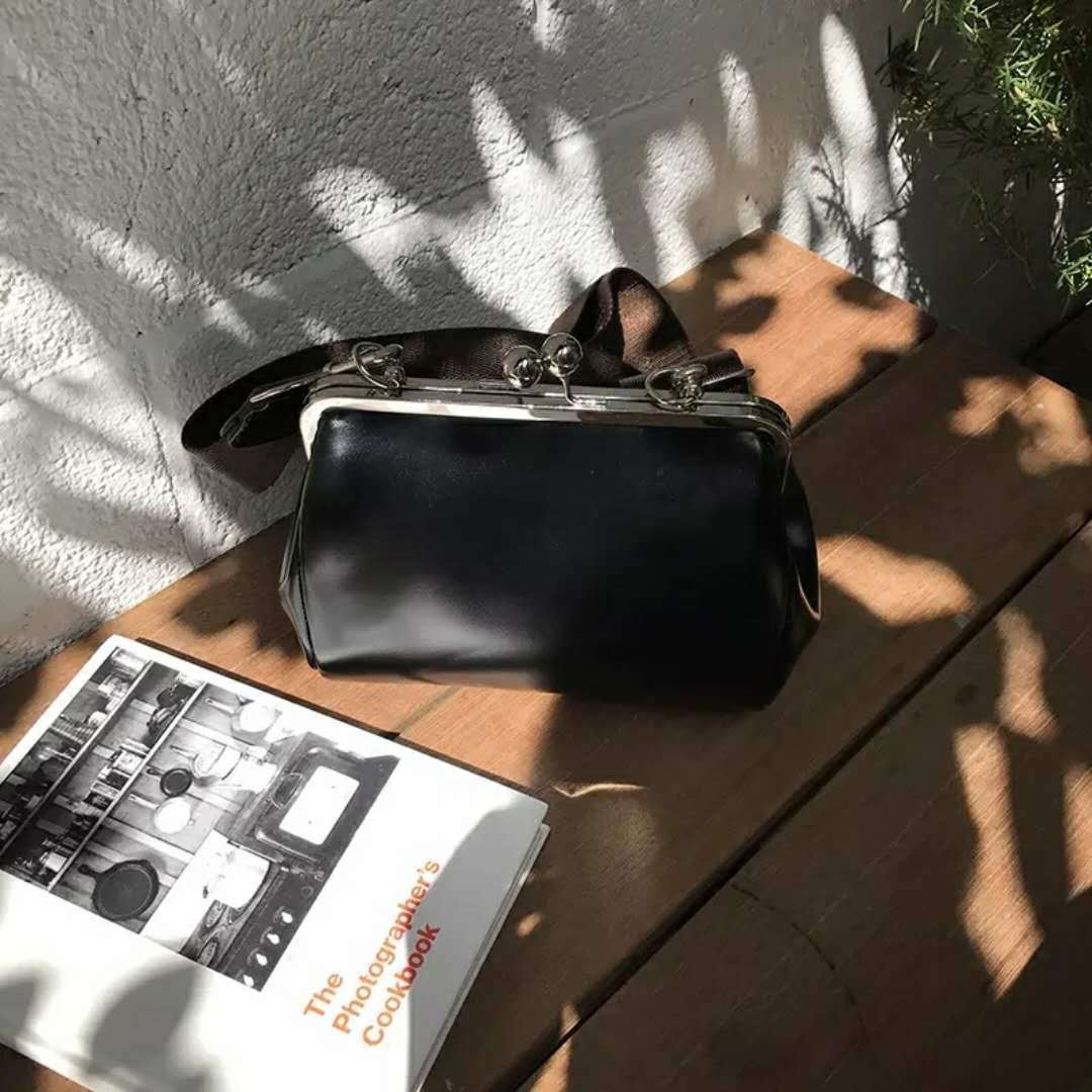 Solid Color Pu Women's Bag Retro Shoulder Messenger Bag - Image 10